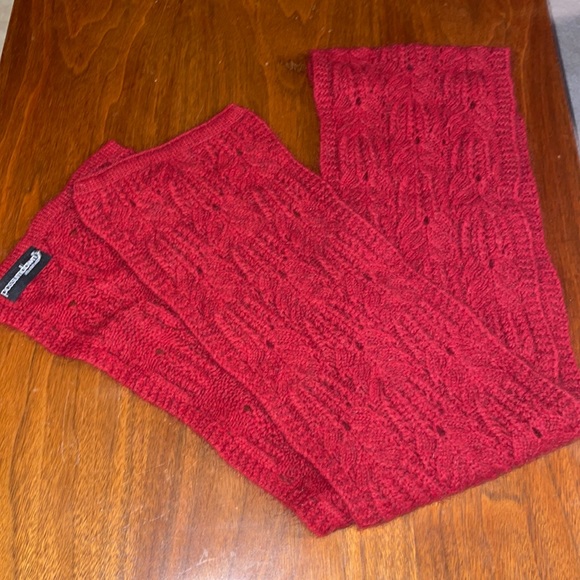 🇳🇿NWOT Possumdown It’s A Bit Wild Cable Knit scarf - Picture 2 of 5